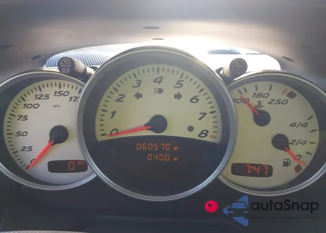 2003 Porsche Boxster S z USA, uszkodzony, nr VIN WP0CB29803U662184